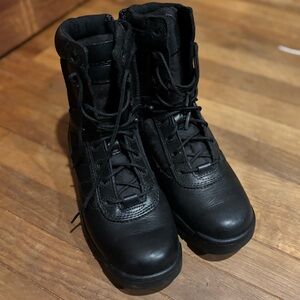 Black Combat Boots